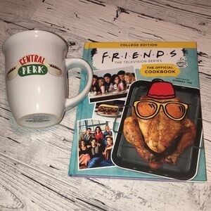 FRIENDS (TV Series) Cookbook and Coffee Mug
